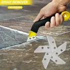 Easy to Handle Grout Scraping Rake Clean and Replace Grout Effortlessly