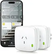 Eve Energy AU (Matter) 2-Pack - Smart Plug, Control Lights/appliances, Secure & Private Smart Home, Matter & Thread, Apple Home, Alexa, Google Home, SmartThings, Requires Thread Border Router
