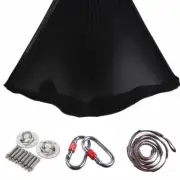 Yoga Swing Aerial Hammock Kit Trapeze Inversion Anti-gravity Nylon Silk Home Gym