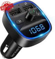 FM Transmitter Bluetooth Car Dual USB Charging MP3 Player TF Card USB Disk 5.0