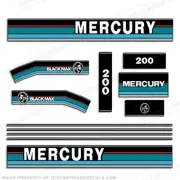 Fits Mercury 1995 200HP Outboard Engine Decals