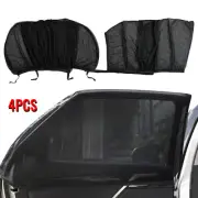 4X Universal Car Sun Mesh Blind Side Window UV Protector Sun Shade For Baby Kids