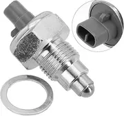 Reverse Light Switch 84210-12040 for Back Up Lamp Switch for 4Runner Metal & Plastic, Silver, 84222-12010