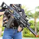 電動連發軟彈槍M416自動突擊步槍USB充電兒童仿真玩具槍吃雞裝備