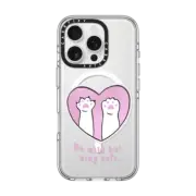 iPhone 16 Pro Clear Case MagSafe Compatible BE WILD BUT STAY SOFT