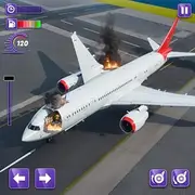 Airplane Flight Crash Simulator Game