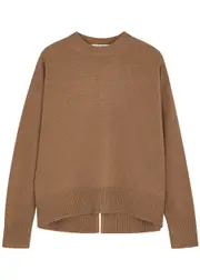 S Max Mara Venezia Wool-blend Jumper - Camel - S (UK8-10 / S) S (UK8-10 / S)