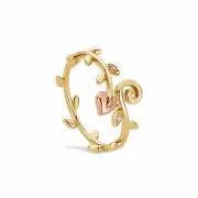 Clogau Welsh Gold Vines of Life Diamond Ring - Size O - GTOL0054/O
