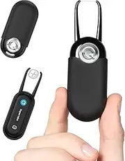 QicoBay C1S Portable Flosser Set, Auto-Restringing Flosser with Replaceable Floss Capsule, Multi-Hygiene, Reusable Travel Floss, Recyclable Zero Waste, Super Mint (Abyss Black)