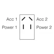 Narva 60065BL Off/On Heavy-Duty Toggle Switch