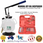 7.5L Manual ATF Oil Dispenser Automatic Transmission Fluid Filler with Tool Set