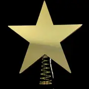 Infinity LED Mirror Light Tree Top Star Gold 23cm