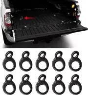 10PCS Tie down Strap Rings, Tie-Down Anchors Hooks for Mounting in the Garage, M