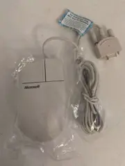 Vintage Microsoft Mouse Port Compatible Mouse 2.1A 93633 2-Button PS