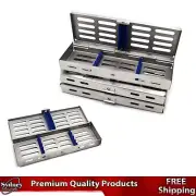 Surgical Sterilization Cassettes Autoclave Racks Box Dental Instruments Lab
