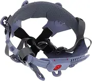 DINHEAROM Adjustable Winter Hard Hat Liner Insert for Enhanced Safety Replacement Suspension with Point Attachment for Men Lightweight Breathable and Impact Protection Grey