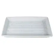 5pc GROW1 EXTREME Propagation Trays WHITE 10" x 20" 3x Thicker SAVE W/ BAY HYDRO