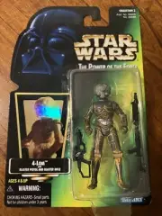 1997 Star Wars The Power Of The Force 4-Lom MOC With Accessories