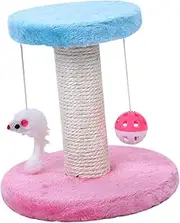 PENIKOKO 1 PC Creative Cat Climbing Frame with Bell Rat Ball for Cats Fun Scratch Play Random Color Design Random Color