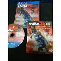 在飛比找蝦皮購物優惠-PS4 遊戲片NBA 2k15 英文版 二手良品