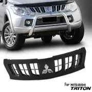 MITSUBISHI L200 MQ TRITON 2015-2018 COVER GRILLE GRILL BLACK+CHROME NO LOGO (for: Mitsubishi)