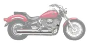 Cobra Speedster Exhaust w/Powerport Chrome Shorts (2717T)