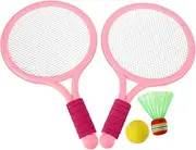 CORHAD Elegant Design: Badminton Rackets for Boys and Girls Tennis Racket Toy Attractive Set for Sports Play