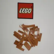 LEGO 1 x 4 Tile MEDIUM NOUGAT (x40) 2431 NEW PARTS BULK LOT