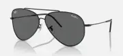 RAY-BAN Lenny Kravitz AVIATOR REVERSE Sunglasses Black/ Dark Grey Size XXL