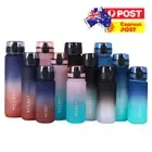 1 Litre Sports Water Bottle Gym Travel Drinking Leakproof Bottle BPA Free AUS