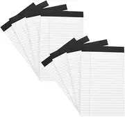 DOITOOL 8Pcs Legal Pad Tearable Memo Notebook Lined Notepad with Nonstick Design for Office Use Thick for Easy Writing Do Lists