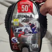 New Platinum Series Expandable Hose 50 feet, Black, Storage Rack Included