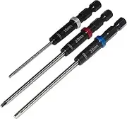MIP MIP9612 Speed Tip™ Hex Driver Wrench Set Gen 2, Metric (3), 1.5mm, 2.0mm, &