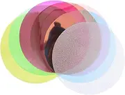 ETHZZLE Professional Camera Lighting Film 8pcs Color Filter Sheets for Photography Flat and Delicate Effects Random Color
