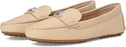 [Lauren Ralph Lauren] Women's Barnsbury Pebbled Leather Driver Loafer Flat