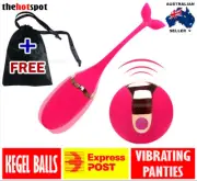 Magic Dolphin Vibrator Ben Wa LOVE BALLS Kegel Pelvic Floor Remote Control Egg