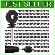 Electric Fence Insulator Set: 300 Pack with Tools – Easy, Reliable Animal Shield