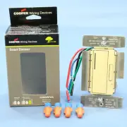 Cooper Ivory Smart Master Dimmer Preset Light Switch Multi-Way 1000W AIM10-V