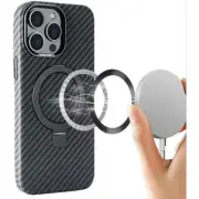 Magsafe Case For Iphone 15 14 13 Series Plus Bracket Magnetic Case PC Texture Li