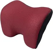Amosfun Neck Rest Support Pillow Car Seat Headrest Pad for Neck Pain Relief Memory Foam Dark Grey