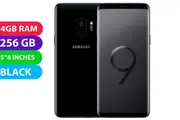 Samsung Galaxy S9 (256GB, Midnight Black) - Grade (Excellent)