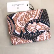Vera Bradley Fern Paisley Ultralight RFID Mini Tri-Fold Wallet NWT