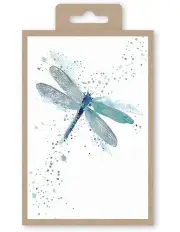 [Simson] Note Cards Box of 10 in Dragonfly
