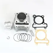 155cc 58.5mm 4-valve Big Bore Cylinder Kit for YW125 BWS125 ZUMA125 accessories