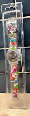 Vintage Disney Snow White Seven Dwarfs Digital Wrist Watch NEW unopened