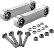 SQUDYO Set of 2 Front Sway Bar End Links for Replacement, Silver