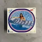 1997 Vintage Intex The Wet Set Suntanner Lounge 18 Pocket Pool Float 74" x 28"