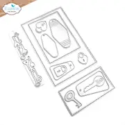 Elizabeth Craft Pocket Page Fillers 1 - Full Size Postage Stamps Die