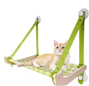 Cat Window Hammock - Cat Window Bed Hammock, Portable Cat Window Mount | Suction Cups Kitten Space-Saving Shelves, Breathable Cat Perch Pet Supplies for Indoor Cats, 22.05x20.87x14.57 Inches