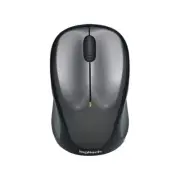 Logitech M235 Wireless Mouse Grey - Contoured Design Glossy Comfort Grip